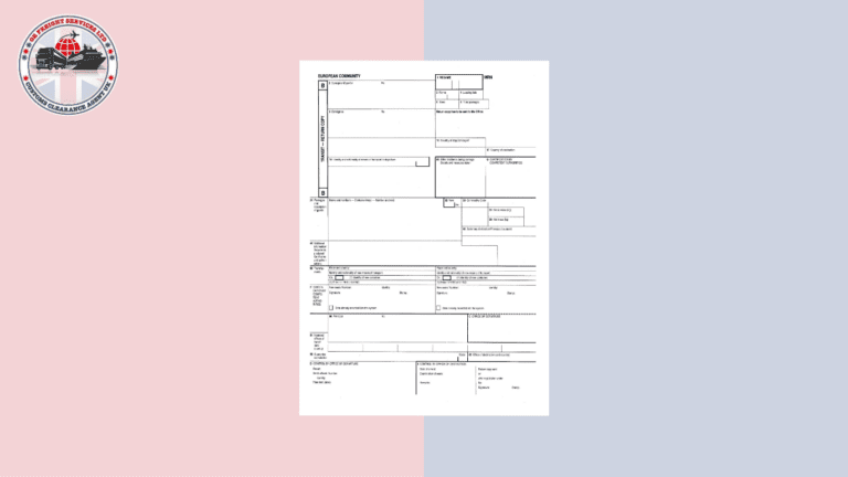 T1 Customs Clearance: Things You Should Know About T1 Document