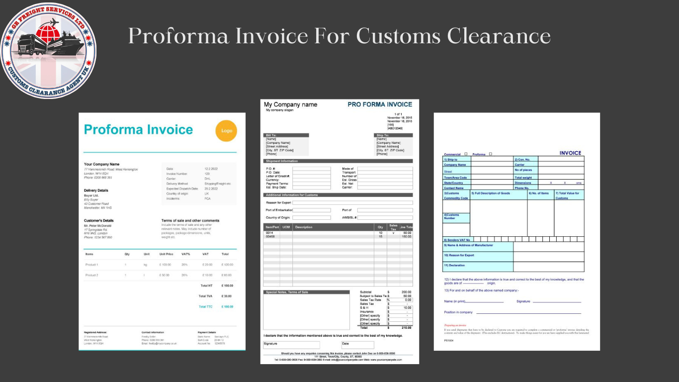 Proforma Invoice | A Comprehensive Guide for UK Importers
