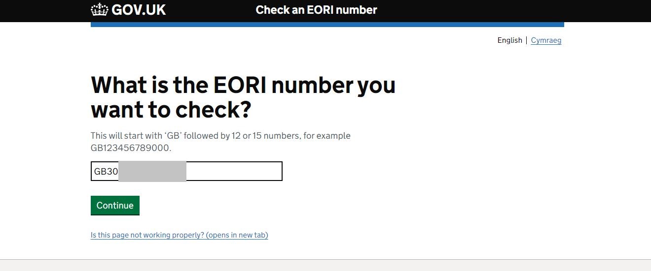How To Check/Verify EORI Number in UK?